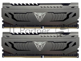 Оперативная память Patriot Viper Steel, DDR4, 16GB (2x8 GB), 3000 MHz, CL16, DIMM, радиатор, чёрный 1