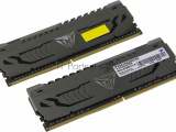 Оперативная память Patriot Viper Steel, DDR4, 16GB (2x8 GB), 3000 MHz, CL16, DIMM, радиатор, чёрный 2