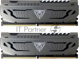 Оперативная память Patriot Viper Steel, DDR4, 16GB (2x8 GB), 3000 MHz, CL16, DIMM, радиатор, чёрный 3