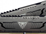Оперативная память Patriot Viper Steel, DDR4, 16GB (2x8 GB), 3000 MHz, CL16, DIMM, радиатор, чёрный 4