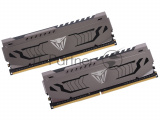 Оперативная память Patriot Viper Steel, DDR4, 16GB (2x8 GB), 3600 MHz, CL17, DIMM, радиатор, чёрный 3