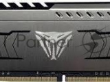 Оперативная память Patriot Viper Steel, DDR4, 32GB (1x32 GB), 3200 MHz, CL16, DIMM, радиатор, чёрный 2