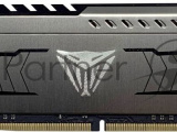 Оперативная память Patriot Viper Steel, DDR4, 32GB (1x32 GB), 3600 MHz, CL18, DIMM, радиатор, чёрный 2