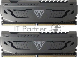 Оперативная память Patriot Viper Steel, DDR4, 32GB (2x16GB), 3600MHz, CL18, DIMM, радиатор, черный 0