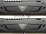 Оперативная память Patriot Viper Steel, DDR4, 64GB (2x32GB), 3200MHz, CL16, DIMM, радиатор, черный 3