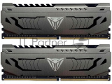 Оперативная память Patriot Viper Steel, DDR4, 64GB (2x32GB), 3200MHz, CL16, DIMM, радиатор, черный 4