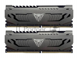Оперативная память Patriot Viper Steel, DDR4, 64GB (2x32GB), 3200MHz, CL16, DIMM, радиатор, черный 0