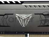 Оперативная память Patriot Viper Steel, DDR4, 8GB, 3000MHz, CL16, DIMM, с радиатором, черный 6