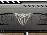 Оперативная память Patriot Viper Steel, DDR4, 8GB, 3200MHz, CL16, DIMM, с радиатором, черный 1