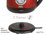 Чайник электрический JVC JK-KE1717 red 8