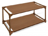 Обувница SHEFFILTON Полка для обуви SHT-SR4-P коричн/венге мат/коричн 0