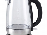 Чайник электрический Kitfort КТ-619 серебристый/черный 1
