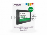 Накопитель SSD CBR Lite, 128Gb, 2.5", SATA III, R/W 550/520 4