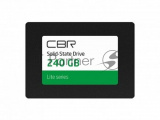 Накопитель SSD CBR Lite, 2.5", 240Gb, SATA III, R/W 550/520 1