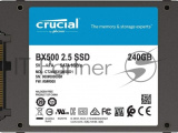 Накопитель SSD Crucial BX500, 240Gb, 2.5", SATA III, R/W 540/500 10