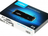 Накопитель SSD Crucial P3, 1Tb, M.2 2280, PCIe 3.0 x4, NVMe, R/W 3500/3000 5
