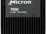 Накопитель SSD Micron 7450 Pro, 3840Gb, 2.5", U.3, PCIe 4.0 x4, NVMe, R/W 6800/5300 0