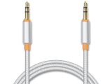 Кабель Jet.A JA-AC02  AUX 3.5мм 2м Белый 0