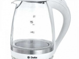 Чайник электрический DELTA DL-1202 белый 1
