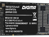 Накопитель SSD Digma Mega M2 DGSM3256GM23T, 256Gb, PCIe 3.0 x4, M.2 2280, NVMe, R/W 3300/1300 0