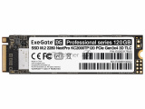 Накопитель SSD ExeGate NextPro KC2000TP120, 120Gb, M.2 2280, PCIe 3.0 x4, NVMe, R/W 1200/600 4