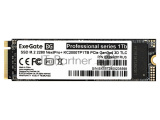 Накопитель SSD EXEGATE NEXTPRO+ KC2000TP1TB, 1Tb, PCIe 3.0 x4, M.2 2280, NVMe, R/W 1800/1400 3