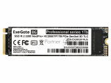 Накопитель SSD EXEGATE NEXTPRO+ KC2000TP1TB, 1Tb, PCIe 3.0 x4, M.2 2280, NVMe, R/W 1800/1400 5