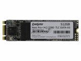 Накопитель SSD ExeGate NextPro+ UV500TS512, 512Gb, M.2 2280, SATA III, R/W 568/500 1