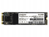 Накопитель SSD ExeGate NextPro+ UV500TS512, 512Gb, M.2 2280, SATA III, R/W 568/500 0