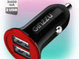 Зарядное устройство от прикуривателя 12-24в GINZZU GINZZU GA-4014UB 1