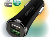 Зарядное устройство от прикуривателя 12-24в GINZZU GINZZU GA-4502UB 1