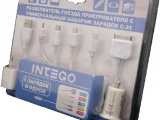Зарядное устройство от прикуривателя 12-24в INTEGO INTEGO С-31 универсальный набор зарядок 1