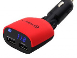 Зарядное устройство от прикуривателя 12-24в URAL URAL USB Voltmeter Charger ЗУ со встроенным вольтм 1
