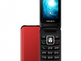 Мобильный телефон TeXet TM-422 гранатовый 1