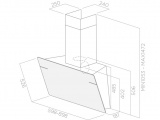 Вытяжка Elica L ESSENZA WH/A/90 2