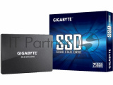 Накопитель SSD Gigabyte, 256Gb, 2.5", SATA III, R/W 520/500 3