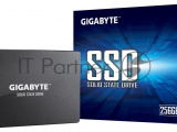 Накопитель SSD Gigabyte, 256Gb, 2.5", SATA III, R/W 520/500 10