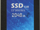Накопитель SSD Hikvision HS-SSD-E100/2048G Hiksemi, 2Tb, 2.5", SATA III, SATA, R/W 560/520 2