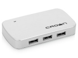 USB Хаб Crown CMH-B 23 (silver) USB 2.0 0