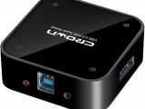 USB Хаб Crown CMU 3- 04 (black) USB 3.0 0
