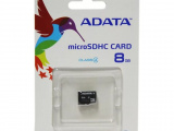 Карта памяти A-Data micro SDHC 8 Gb Class 4 0