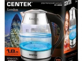 Чайник электрический Centek СТ-0059 London нерж 0