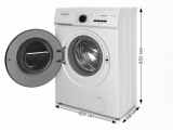 Стиральная машина MAUNFELD MFWM127WH052 2