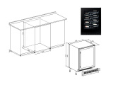 Встраиваемый винный шкаф Temptech CPROX60SRB 2