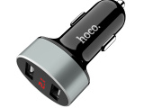 Зарядное устройство от прикуривателя 12-24в Hoco Z26 2USB 2.1A 0