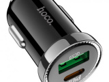 Зарядное устройство от прикуривателя 12-24в Hoco Z44 PD20W чёрный 0