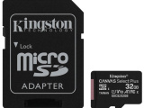 Карта памяти Kingston micro SDXC 32 Gb+адаптер Сlass10 UHS-I 100MB/s 0