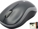 Мышь беспроводная Logitech M-185 Серебристый 0