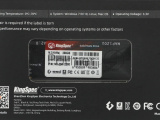 Накопитель SSD KingSpec NE-256, 256Gb, M.2 2280, PCIe 3.0 x4, NVMe, R/W 2000/1300 8
