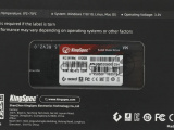 Накопитель SSD KingSpec NE-512, 512Gb, M.2 2280, PCIe 3.0 x4, NVMe, R/W 2400/1700 7